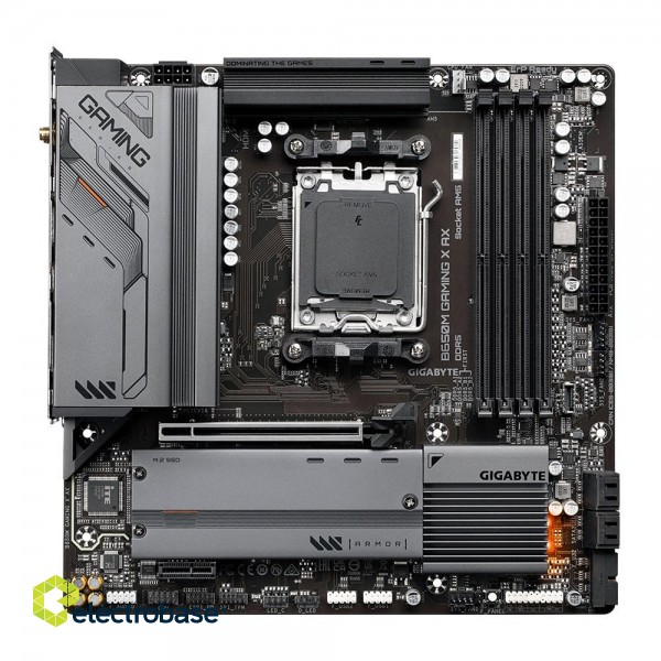 Gigabyte B650M GAMING X AX (rev. 1.x) AMD B650 Socket AM5 micro ATX paveikslėlis 1