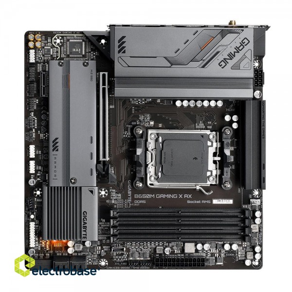 Gigabyte B650M GAMING X AX (rev. 1.x) AMD B650 Socket AM5 micro ATX paveikslėlis 4