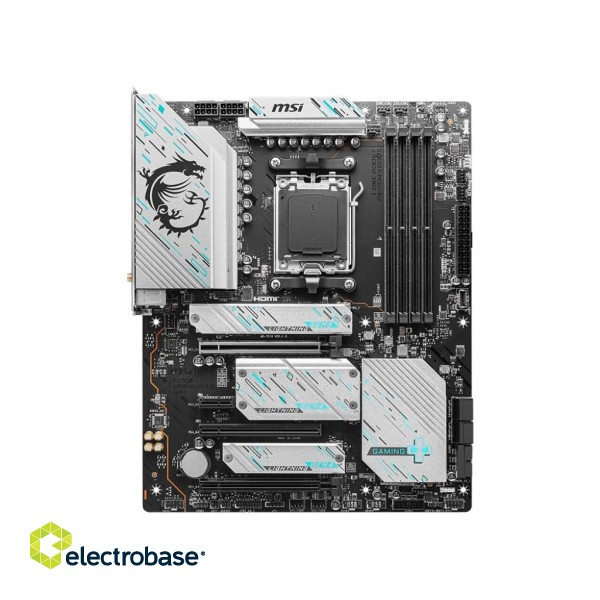 MSI X670E GAMING PLUS WIFI motherboard AMD X670 Socket AM5 ATX фото 1