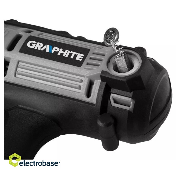 Mains drill/driver 300W Graphite 10mm self-clamping chuck with carrying case image 8