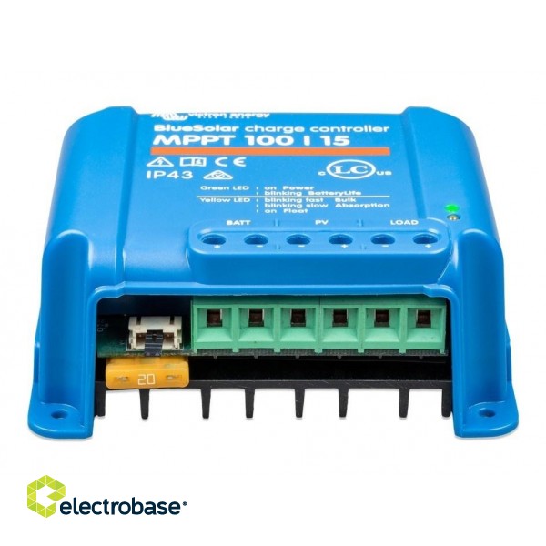 Victron Energy BlueSolar MPPT 100/15 charge controller фото 1