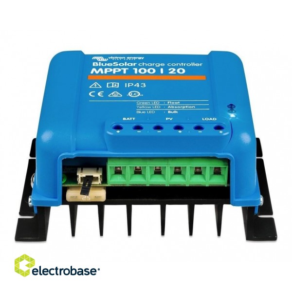 Victron Energy BlueSolar MPPT 100/20 charge controller image 2