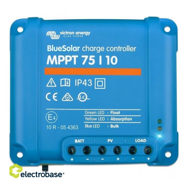 Victron Energy BlueSolar MPPT 75/10 charge controller paveikslėlis 3