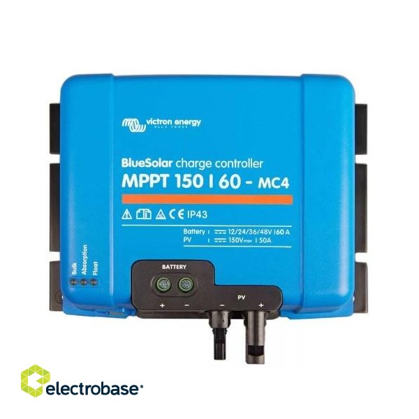 Victron Energy SmartSolar MPPT 150/60 - MC4 charge controller