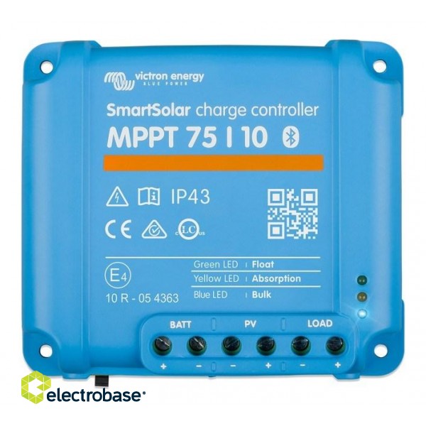 Victron Energy SmartSolar 75/10 Bluetooth charge controller paveikslėlis 5