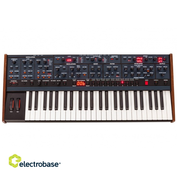 Sequential OB-6 - polyphonic analogue synthesiser image 1