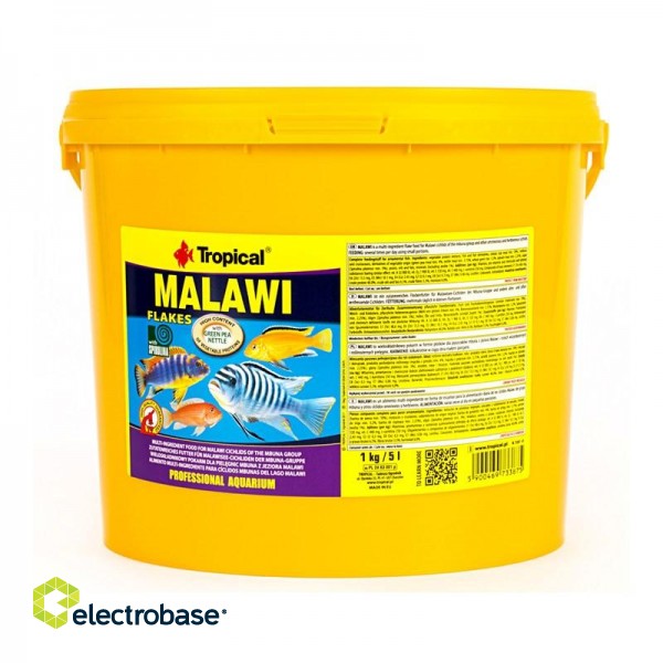TROPICAL Malawi - food for aquarium fish - 5000 ml/1000 g paveikslėlis 1