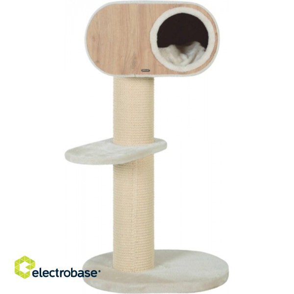 ZOLUX Scratching post Wonderful Cat 2 colour beige - cat scratching post - 60 x 42.5 x 114cm paveikslėlis 1