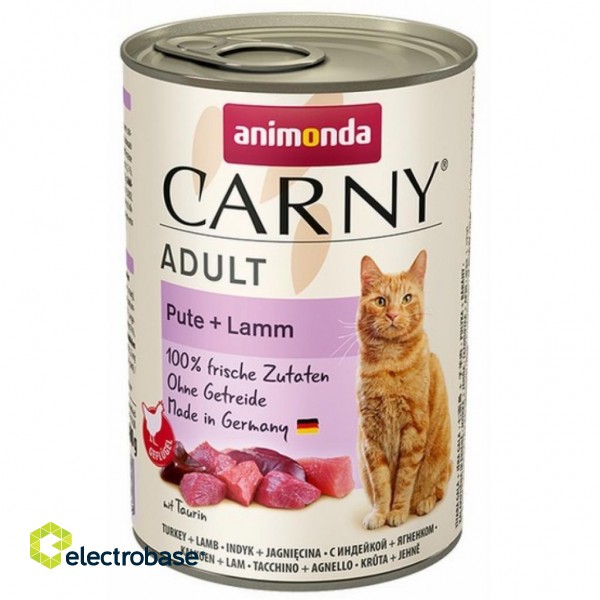 ANIMONDA Cat Carny Adult Turkey with lamb - wet cat food - 400 g
