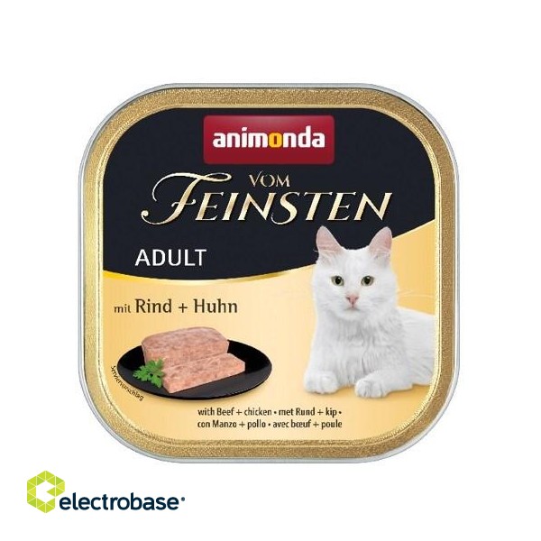 ANIMONDA VOM FEINSTEN ADULT Wet cat food Beef Chicken 100 g