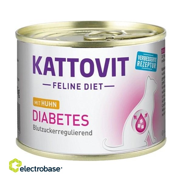 KATTOVIT Feline Diet Diabetes - wet cat food - 185g