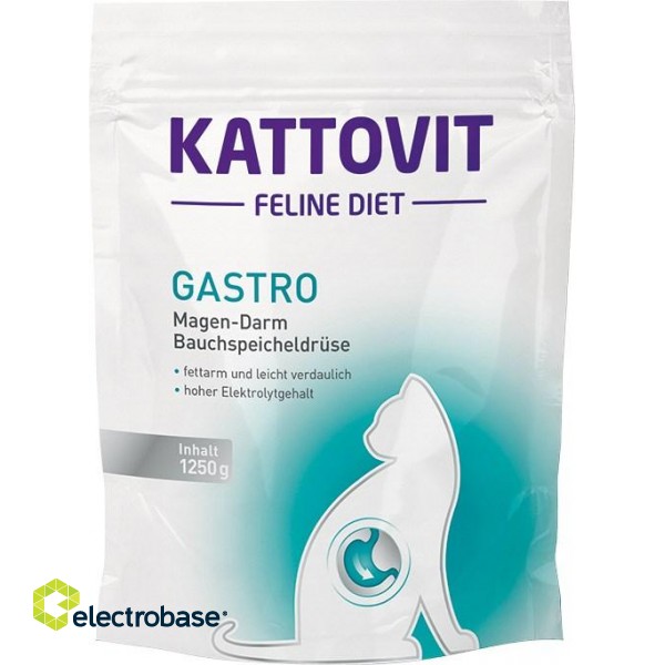 Kattovit Gastro 1.25kg cats dry food Adult Vegetable