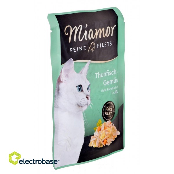Miamor cats moist food Tuna with vegetables 100 g image 2