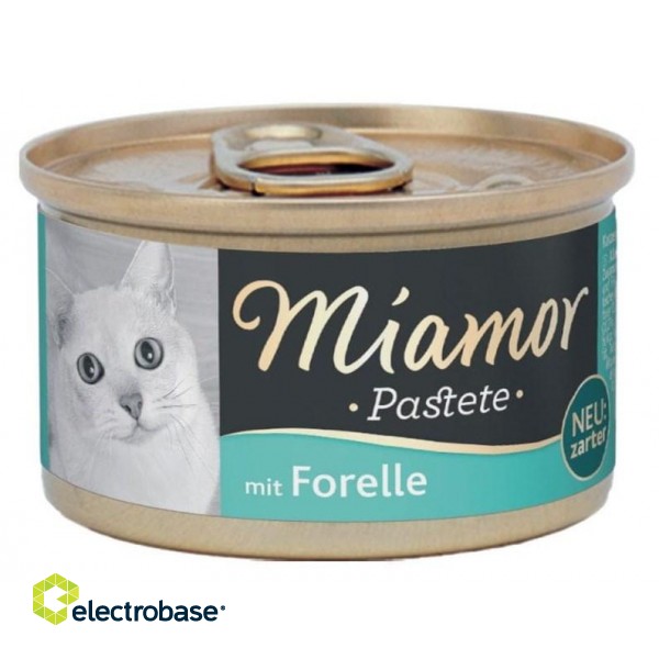 MIAMOR Pastete Trout - wet cat food - 85g