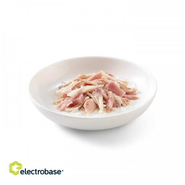 SCHESIR in jelly Tuna and chicken with ham - wet cat food - 50 g image 2