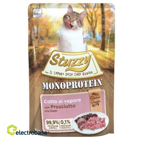 STUZZY Monoprotein Ham - wet cat food - 85 g