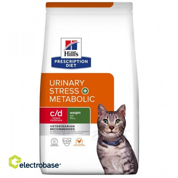 HILL'S PD Feline Urinary Stress + Metabolic c/d - Dry cat food - 1,5 kg