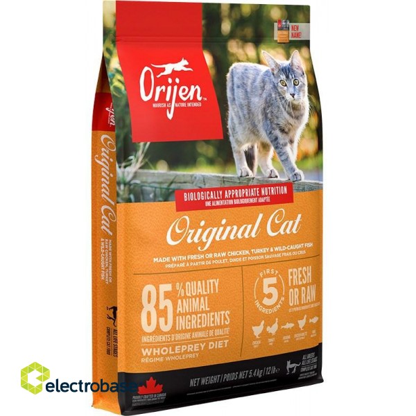 ORIJEN Cat&Kitten - dry cat food - 5,4 kg paveikslėlis 1