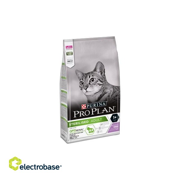 PURINA Pro Sterilised Turkey - dry cat food - 10 kg paveikslėlis 2