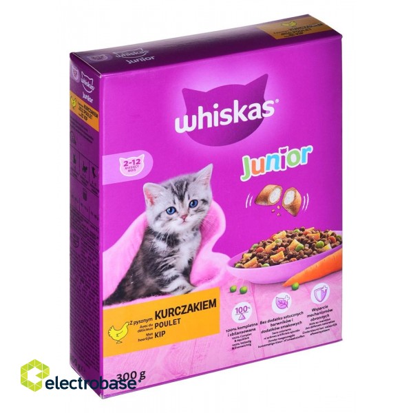 ?Whiskas 5900951014079 cats dry food 300 g Kitten Chicken фото 2
