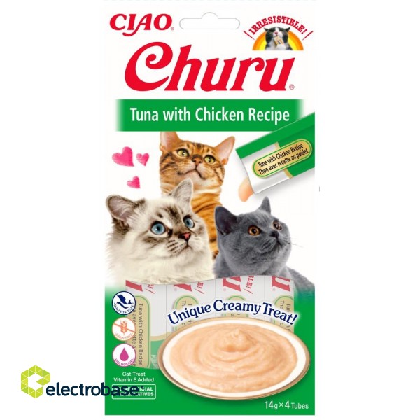 INABA Churu Puree - cat treats - 2 x 14g