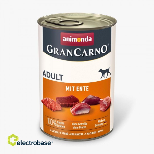 ANIMONDA GranCarno Adult With Duck - Wet Food for Dogs - 400 g