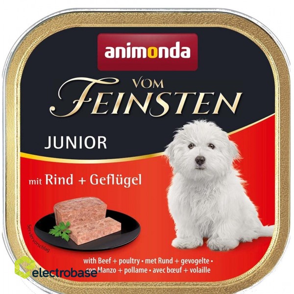 ANIMONDA vom Feinsten Junior Beef with poultry - Wet dog food - 150 g