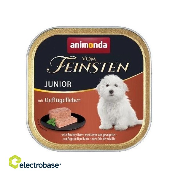 ANIMONDA vom Feinsten Junior Chicken liver - Wet dog food - 150 g
