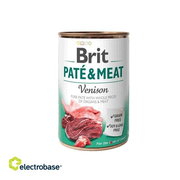 BRIT Paté & Meat with venison - 400g