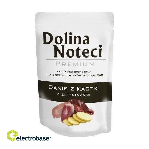 Dolina Noteci 5900842014737 dogs moist food Duck Adult 100 g