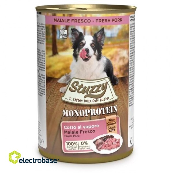STUZZY Monoprotein Pork - wet dog food - 400 g