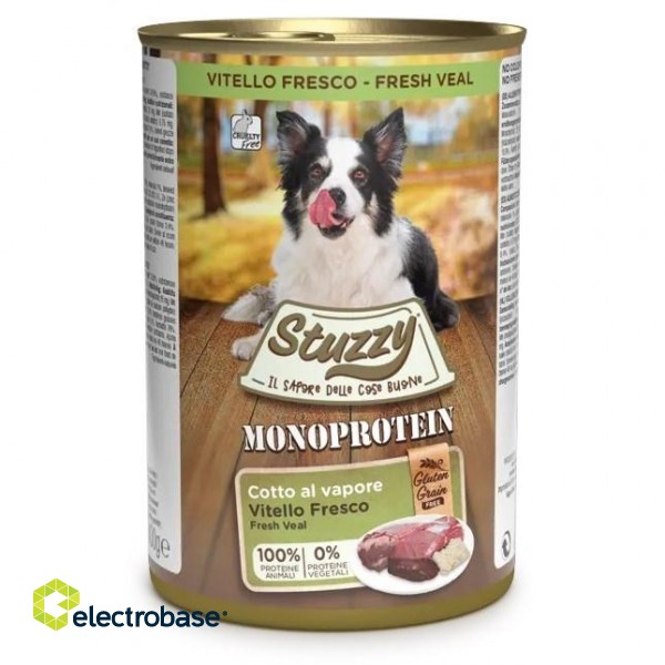 STUZZY Monoprotein Veal - wet dog food - 400 g