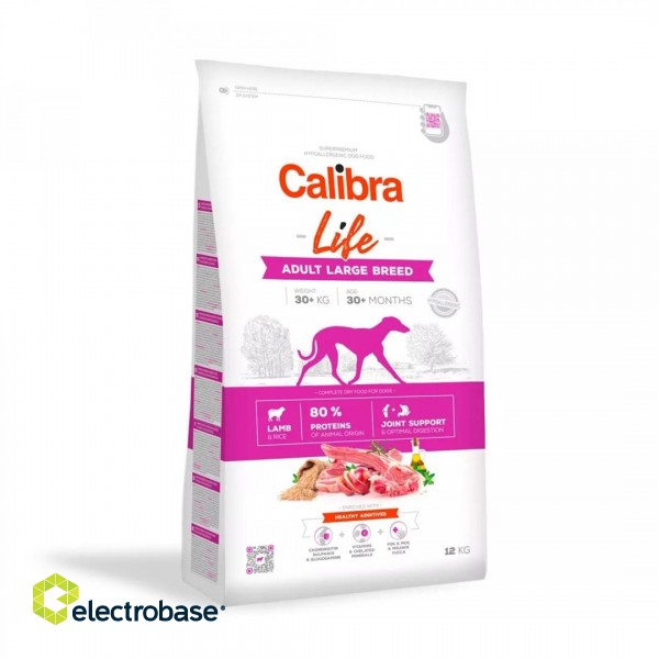 CALIBRA Dog Life Adult Large Breed Lamb - dry dog food - 12kg