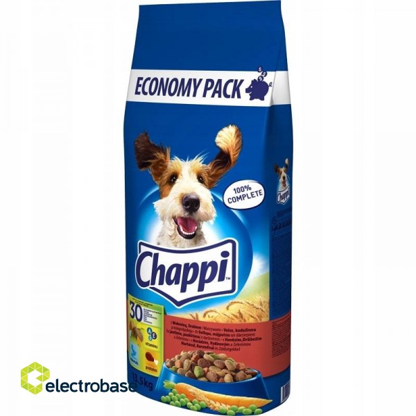 Chappi with Beef, Chicken and Vegetables 13.5 kg
