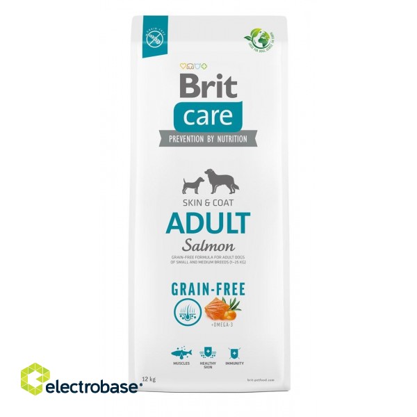 BRIT Care Adult Salmon - dry dog food - 12 kg image 1