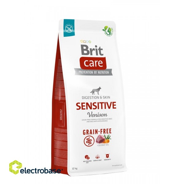 BRIT Care Sensitive Venison - dry dog food - 12 kg image 2