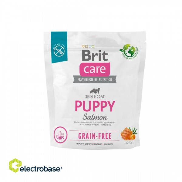 BRIT Care Puppy Salmon - dry dog food - 1 kg