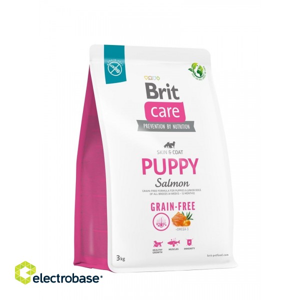 BRIT Care Puppy Salmon - dry dog food - 3 kg image 2