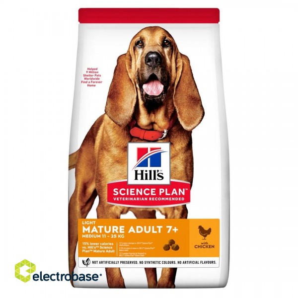 HILL'S Science plan canine adult light chicken dog - dry dog food - 14 kg image 1