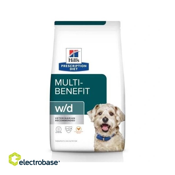 HILL'S Prescription Diet w/d Digestive Weight Diabetes Management - dry dog food - 10 kg