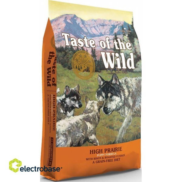 TASTE OF THE WILD Puppy High Prairie - dry dog food - 12,2 kg
