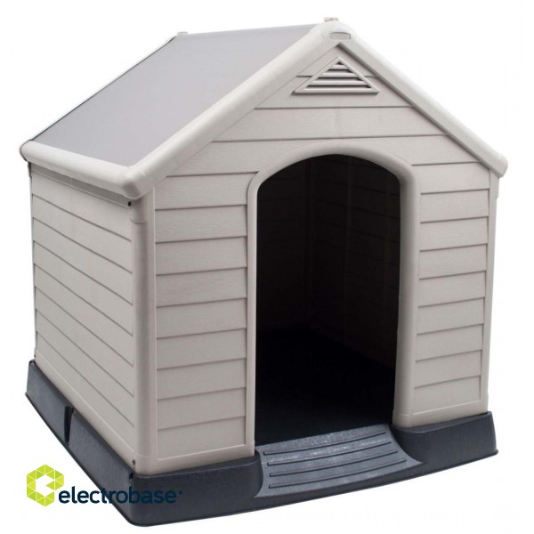 Curver dog kennel, grey