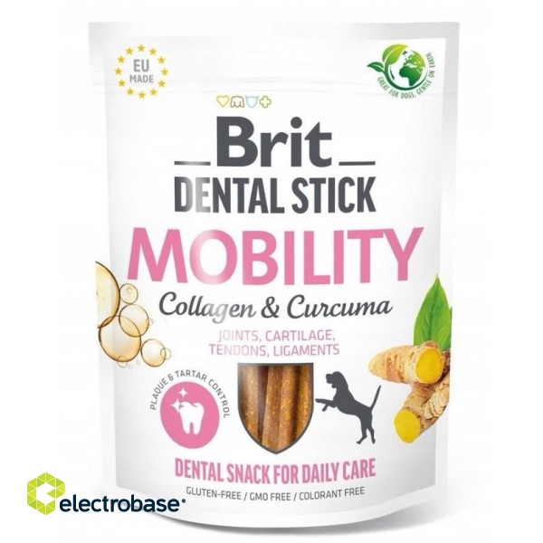 BRIT Dental Stick Mobility Curcum & Collagen  - dog treat - 251 g