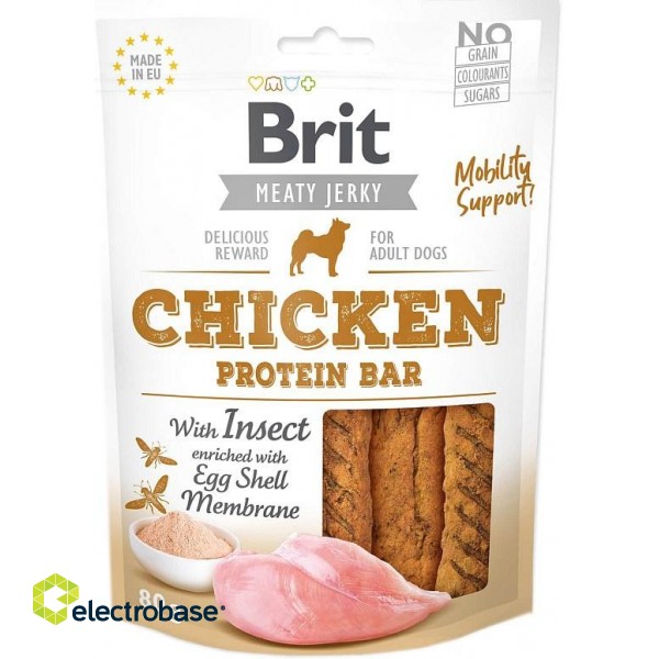 BRIT Meaty Jerky Meaty Protein bar Chicken - Dog treat - 80 g