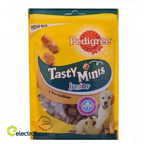 PEDIGREE Tasty Minis Junior Chicken - Dog treat - 125g paveikslėlis 1