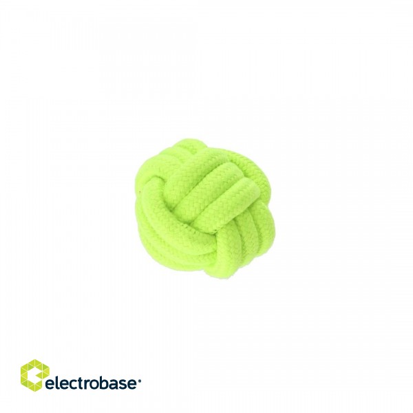 DINGO Energy ball with handle - dog toy - 7 cm image 1