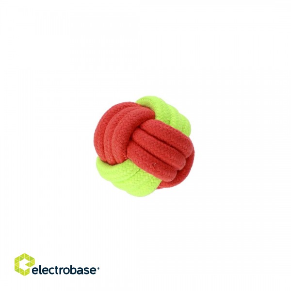 DINGO Energy ball with handle - dog toy - 7 cm image 1