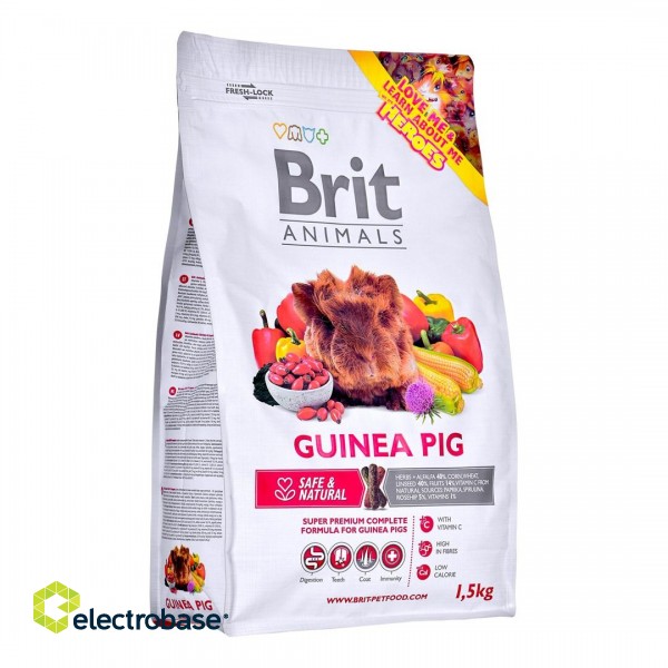 BRIT Animals Guinea Pig Complete - dry food for guinea pigs - 1.5 kg paveikslėlis 1