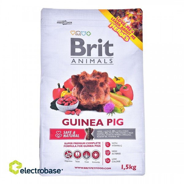 BRIT Animals Guinea Pig Complete - dry food for guinea pigs - 1.5 kg paveikslėlis 2