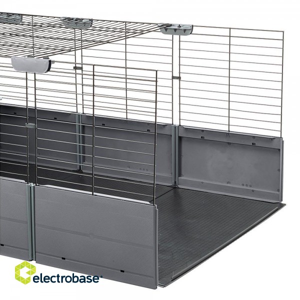 FERPLAST Multipla - Modular cage for rabbit or guinea pig - 107.5 x 72 x 50 cm image 7